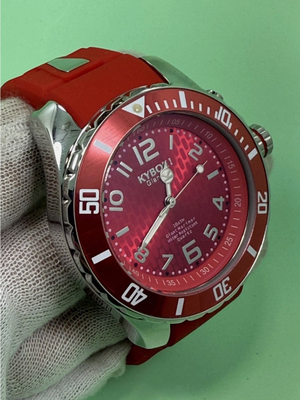 Kyboe Giant Mariner 48mm 10ATM quartz watch $230 UNISEX
